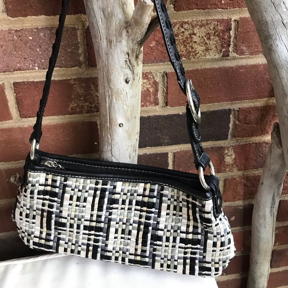 The Sak black white & Silver Woven minibag - Picture 2 of 7